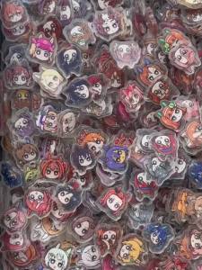 Bandai | Umamusume Pretty Derby Hai Mặt 2Cm Chất Liệu Acrylic Trong Suốt Tự Làm Thủ Công Shaker Charm Khung Ảnh Vòng Phụ Kiện Cho Cosplay Đạo Cụ
