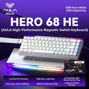 AULA | E-Sports Gaming Magnetic Switch Keyboard RGB Backlit Wired High Performance