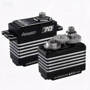 Power HD T70-BHV 6-8.4V 70kg Bánh Răng Thép Không Chổi Than Cho Xe RC Đồ Chơi Điều Khiển Từ Xa Kim Loại Servo Kích Thước 407 * 205 * 387mm
