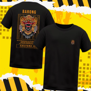 Tshirt Casual Kesenian Cultural Indonesia Bali Barong - Wasteland