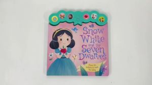 Snow White And The Seven Dwarfs Sound Book With 6 Press Buttons To Hear The Story (Hardcover)