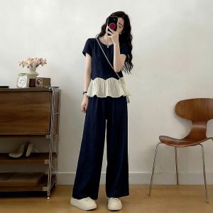 Slim Fit Large Size Stylish Summer Outfit Set