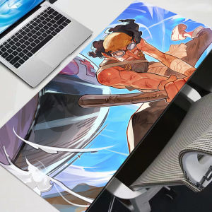 Bandai | New Mouse Pads Big Office One Piece Trafalgar Law Computer Desk Mat Table Keyboard Laptop Carpet Accessories Gaming Mousepad