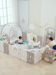 Kids Playground Playards Playpen Fence Game Center Baby Fence Play Pen Kids Playground Childrens Home Walk Grid 婴儿围栏