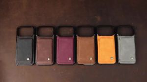 Ốp Điện Thoại Dạng Ví Da PU Cho iPhone 14/13/12/11 Pro Max Plus Có Khe Cắm Thẻ Đứng Đa Chức Năng Có Khóa Từ Tính Vỏ Chống Trầy Xước