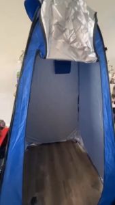 EBBSTORE Portable Camping Toilet with Tent for Camping Design Ideal for Beach Use or Outdoor Toilet Tents