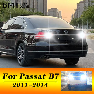 BMTxms 2pcs T15 W16W 921 912 T16 LED Reverse Light For Volkswagen For VW Passat B7 Accessories 2011 2012 2013 2014 Back Up Lamp