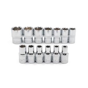 8-32mm Socket Wrench 1/2 Inch Metric Sleeve Industrial Grade Socket Wrench Hexagonal Socket