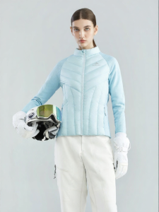 SURPINE | Wool Knit Goose Down Insulated Comfortable Breathable Ski Jacket