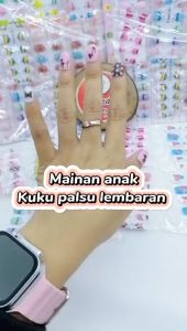 Kuku Palsu Motif Isi 12 Set (120 pcs)