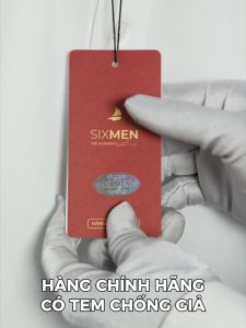 Áo polo nam cao cấp có cổ SIXMEN - Tặng Kèm Hộp Quà Xịn - Polo BASIC logo SIXMEN vải cá sấu cotton CVC thoáng mát xịn