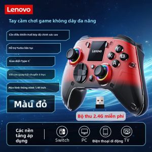 Lenovo | Tay Cầm Chơi Game Không Dây Bluetooth Lenovo X01 Cho Nintendo Switch PC Android iOS PS4 Thiết Bị Di Động - Bộ Điều Khiển Black Myth Wukong Với Cò Cảm Biến Hall-Linear