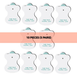 10/30/50Pcs EMS Electrode Pads Reusable Acupuncture Therapeutic Pulse Patch Self-Adhesive Tens Irritate Massage Electrodes Pad