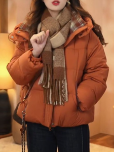 Shalldoer | Women Short Quilted Padded Coat Hooded