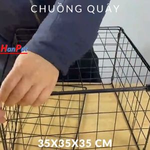 Lồng tắm mèo 35x35x35cm (chó mèo dưới 3kg) dùng làm lồng tắm hoặc nhốt chó mèo