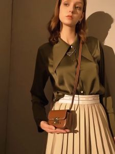 Túi đeo chéo túi mini khoá X nhỏ nhắn chất dạ bóng mịn cute dễ thương túi xách nữ đeo chéo đựng son phấn M223