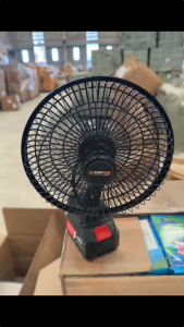 XUMTOM 8 Inch Cordless Mini Fan Portable Rechargeable 48V Makita Battery High Power Outdoor Desktop Cooling Fans Camping Lithium Bateri Kipas Metal Strong Wind