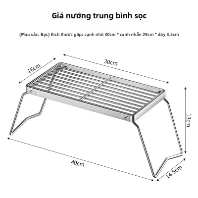 Lò Nướng Ngoài Trời Bằng Thép Không Gỉ Đa Năng