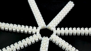 Wire Cable connector Terminal Block 10A/20A 12-position grounding terminal can be cut Tahan lama