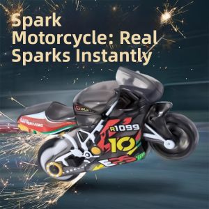 Flame Effects Special Tricks Mini Simulation Toy Motorcycle