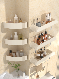 NIFENG | Wall Mounted Bathroom Triangle Organizer Shelf