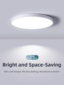 KING STAR | Slim LED Round Modern Ceiling Light