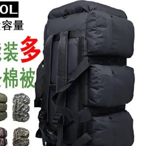 100L Outdoor Camping Climbing Luggage Duffel Bag Travel Camping Tent Backpack Hiking Trekking Tourisst Storage Rucksack