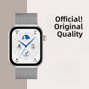 HonorROSSINI 2i Milanese Magnetic Sport Smartwatch Band Mens Womens High-End Triple-Beaded Steel Metal Replacement Strap