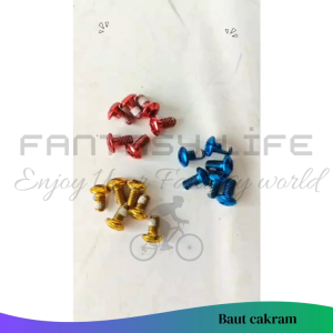 Fantasy Baut Rotor warna/Baut piringan cakram Sepeda MTB lipat