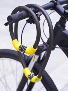 Others | 5 Digit Code Bicycle Lock Waterproof Anti-Prying Steel Cable Lock Security Safe Lock for MTB Road Bike E-Bike Motorcycle Scooter