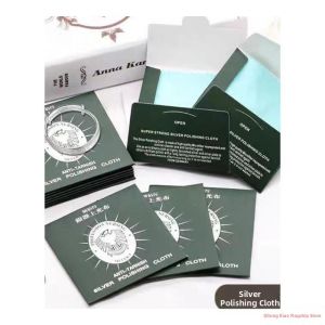 Silver Jewelry Cleaning and Polishing Cloth 8cm