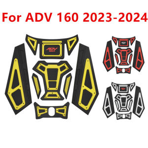 Motorbike For Honda ADV160 ADV 160 2023 2024 Tank Pad Protector Sticker Decal Gas Knee Grip Traction Pad Side