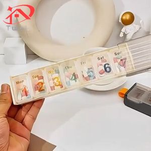TWOL 1pc Medicine Box: Your Essential 7-Day Travel Companion