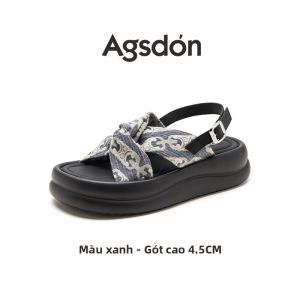Agsdon | Dép Thời Trang Thoải Mái Cho Bộ Trang Phục Thu Thiết Kế Thể Thao