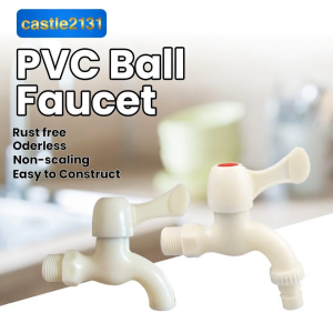 PVC Water Faucet Gripo | Plain Bibb and Hose Bibb Plastic Tap