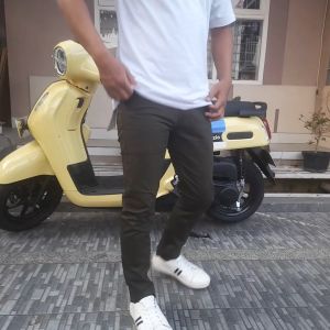 GIDANI - CELANA PANJANG CHINO PRIA ARMY SLIMFIT BRAND GIDANI