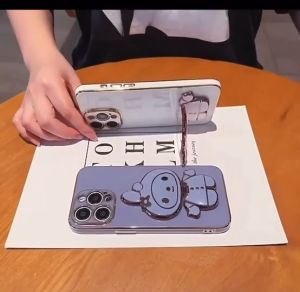 เคสโทรศัพท์มือถือ สำหรับรุ่น Huawei Nova5Tเคสขาตั้งมายเมโลดี้ my melody พร้อมกระจก เคสลายการ์ตูนน่ารัก เคสนิ่ม กันกระแทก ฝาหลัง สีดำ สีม่วง (พร้อมส่งจากไทย)