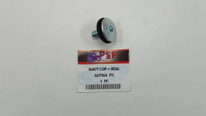 Baut Cop + Seal Satria FU 150 (PSP) Baud Silinder Head Satria Fu Kepala Kunci L Drat 6mm Suzuki