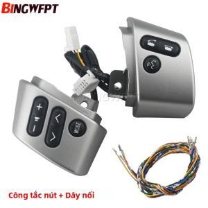 Nút Điều Khiển Vô Lăng Toyota FJ Cruiser 2006-2020 Có Dây Chuyển Đổi Chức Năng Chế Độ Âm Lượng Chất Liệu ABS 84250-35070