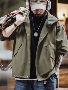 MADEN | American Retro M51 Hooded Jacket Wide Cotton Fish Tail