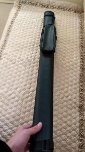 🚚3 Days Arrive🚚 Billiard Cue Stick Case Black Pool Cue Stick Hard Case 1 Stick 2 Holes