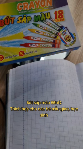 CRAYON – Bút sáp màu 18 colors WinQ CR - 08