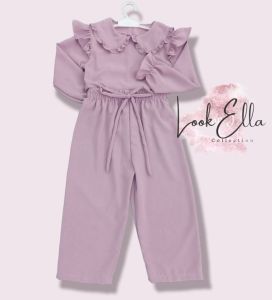 stelan anak perempuan 2023 crinkle one set anak cantik lucu