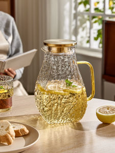 YINXIANG80YIGUAN | Durable Heat-Resistant Glass Cold Water Pitcher