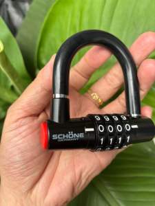Ổ khoá số chống trộm ố khoá chữ U 4 số an toàn chắc chắn