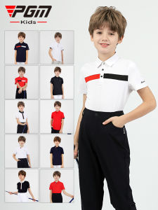 PGM GOLF | Breathable Summer Childrens Polo Shirt