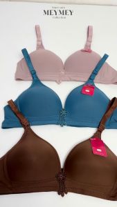 Bra Busa Polos Lembut Tanpa Kawat Ukuran 34-46 / BH Wanita