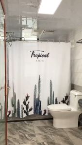 SWEET HOME LUCKYS Extendable Telescopic Rods Shower Curtain Poles 100 to 200cm