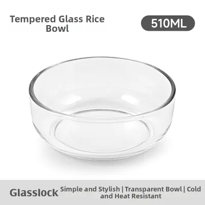 Glasslock | Multi-purpose Tempered Glass Bowls for Home Use Microwave Safe