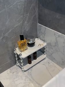 Rak Penyimpanan Kamar Mandi Mewah & Rak Kosmetik